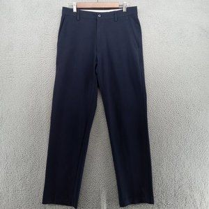 FootJoy Pants Mens Size 32x34 Navy Blue Performance Golf Quick Dry Stretch Chino